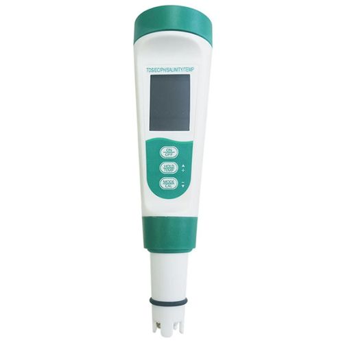 5 in 1 TDS Meter PH Tester PH/TDS/EC/Salt/Temp Tester IP65 Waterproof PPM Meter Water Tester for Dr