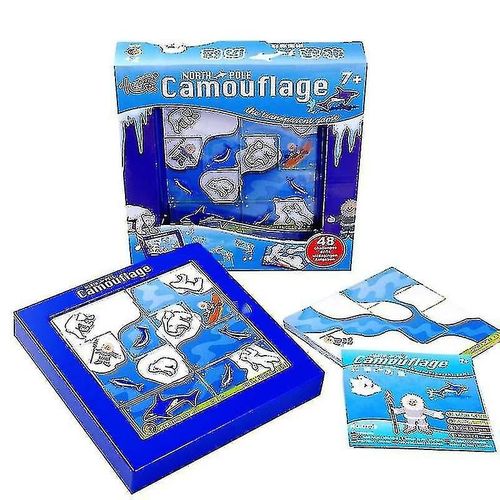 2024 Défis Iq Training Smart Game Pôle Nord Ours Camouflage Penser Enfants Puzzle Jouet