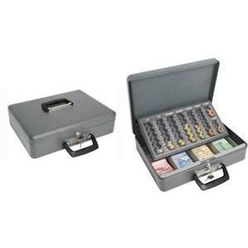 Wedo Coffret-Caisse À Monnaie Maxi, Gris, En Tô?