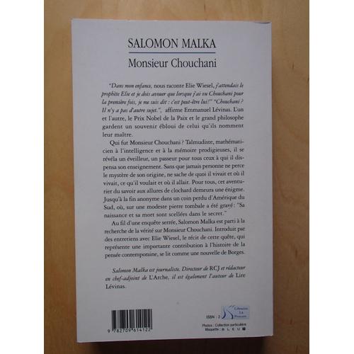 Monsieur Chouchani - L'enigme D'un Maitre Du Xxeme Siecle