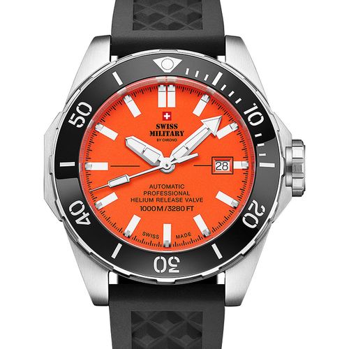 Mens Watch Swiss Military Sma34092.06, Automatic, 45mm, 100atm