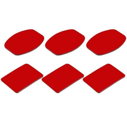 Puluz Set Of 6 Stickers Vhb For Osmo Action / Gopro