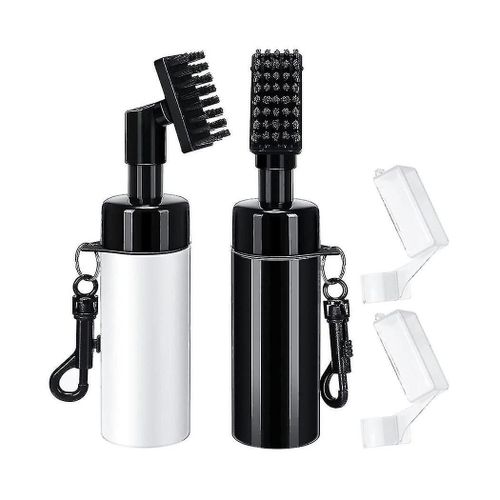 2 Pcs Golf Club Cleaner Golf Cleaning Brush 6.3 Inch Golf Club Cleaner Brush Golf Club Cleaning Too