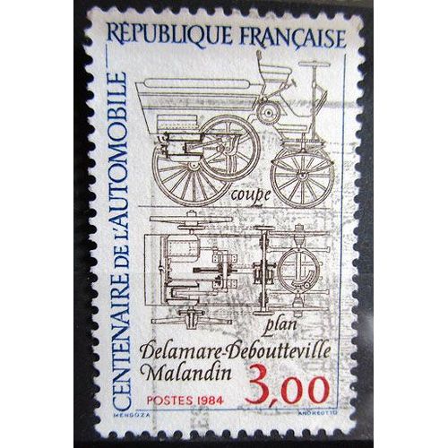 1984. F2341: Centenaire De L'automobile.