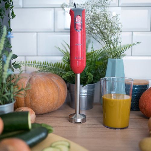Mixeur plongeant rouge 400W