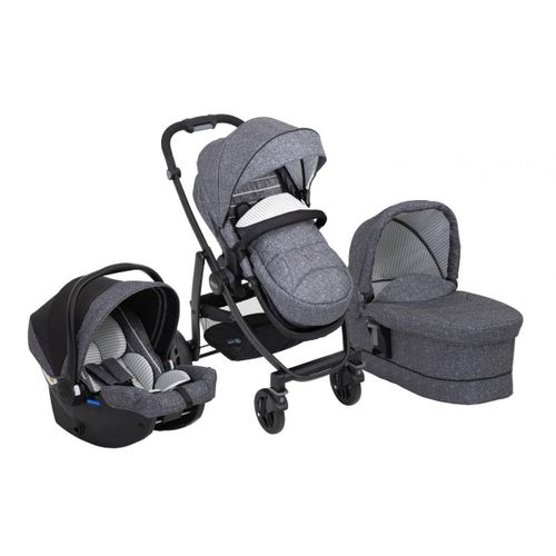 Poussette Evo Trio - Gris