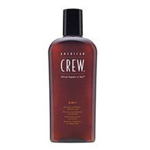 American Crew - 3-In-1 Shampoo, Conditioner And Body Wash 450ml 