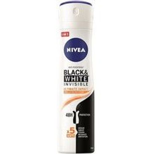 Nivea - Black & White Invisible Ultimate Impact - Antiperspirant Spray 150ml 