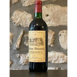 Vin Rouge, Puisseguin St Emilion, Château Vaisinerie 1985