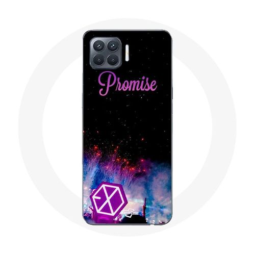 Coque Pour Oppo A93 Exo Groupe K-Pop Logo Chanson Promise