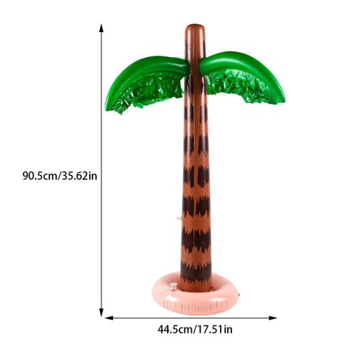 Ballon hawaïen en forme de palmier,oiseau tropical,flamant rose,piscine d'été,plage,décor de fête d'anniversaire,profitabilité ha Luau,jouets de fête