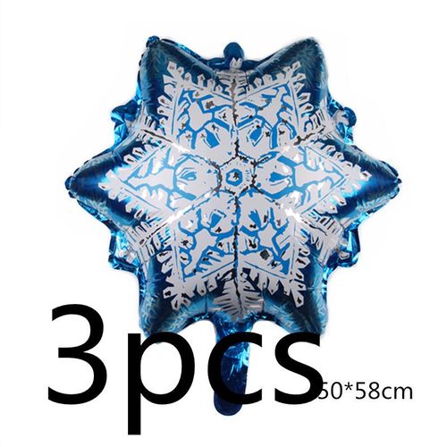 Ballon hélium flocon de neige Frozen jouet boule transparente noël mariage bébé fête d'anniversaire décoration enfant cadeau