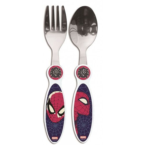 Stor - Coffret De 2 Couverts Bébé - Spiderman