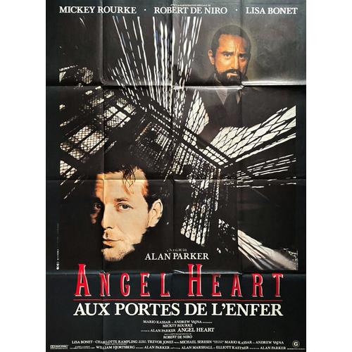 Angel Heart Aux Portes De L'enfer - De Alan Parker - Mickey Rourke - Robert De Niro - Affiche Originale Cinéma - 120 X 160 - 1987 -