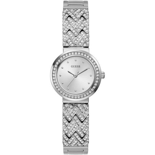 Guess Treasure Montre Femme Acier Et Strass Gw0476l1