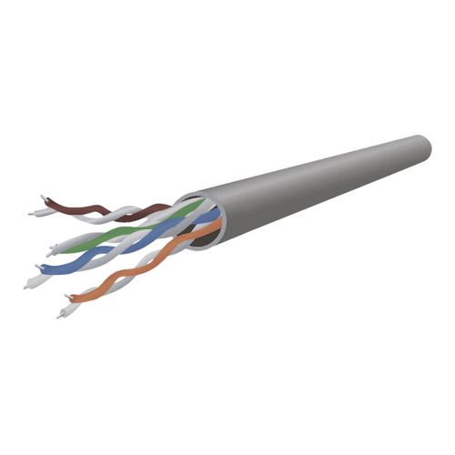Gembird - Cordon de raccordement - RJ-45 (M) pour RJ-45 (M) - 2 m - UTP - CAT 5e - moulé - gris