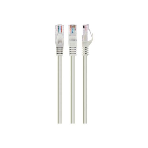 Cablexpert - Cordon de raccordement - RJ-45 (M) pour RJ-45 (M) - 1 m - UTP - CAT 6 - bloqué, moulé - gris