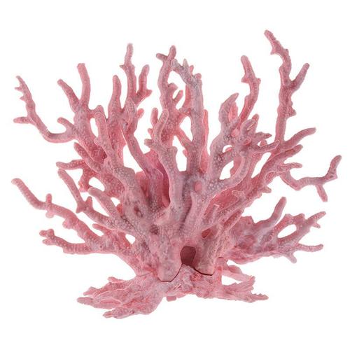 Ornement Décoratif En Forme De Corail Rose Pour Aquarium