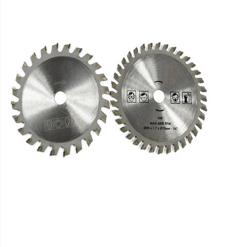 Scie circulaire électrique, 5 pièces, 85mm de diamètre intérieur 10mm, petite lame de scie circulaire en alliage dur, outils de coupe à Rotation