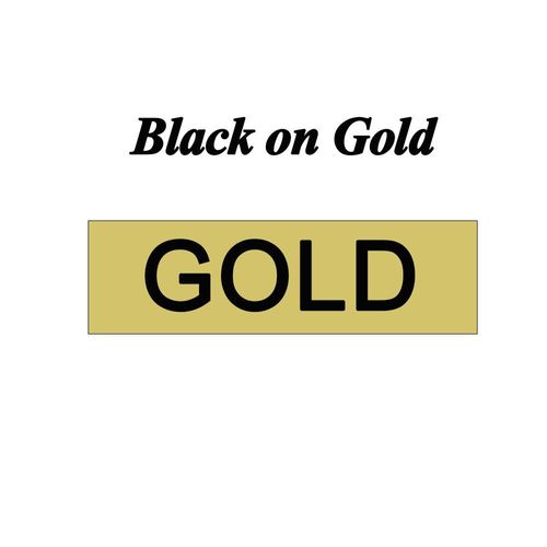 CIDY-Ruban umont pour Dymo Label Manager,Compatible D1 Tapes,LM160,210D,45010,45013,40910,40913,43613,43610,1Pc - Type Black on Gold-24mm