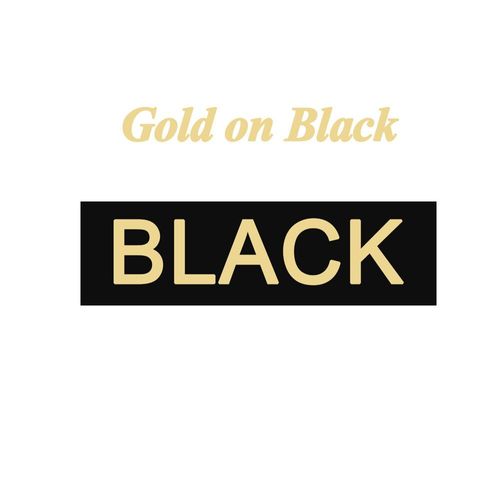 CIDY-Ruban umont pour Dymo Label Manager,Compatible D1 Tapes,LM160,210D,45010,45013,40910,40913,43613,43610,1Pc - Type Gold on Black-6mm