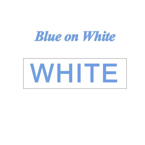 CIDY-Ruban umont pour Dymo Label Manager,Compatible D1 Tapes,LM160,210D,45010,45013,40910,40913,43613,43610,1Pc - Type Blue on White-19mm