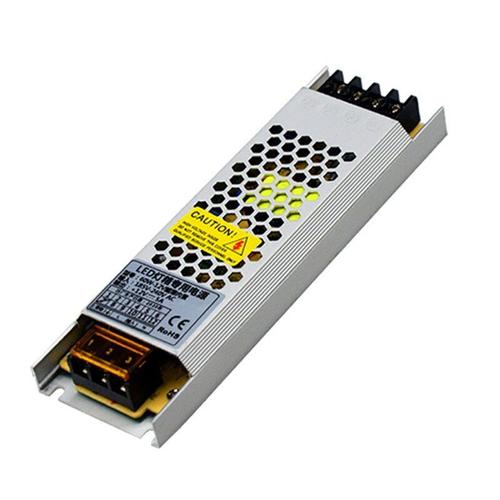 Transformateur d'alimentation LED Ultra mince 12V/24V, pilote d'éclairage pour bande Led, vidéosurveillance, panneaux d'affichage, projecteurs