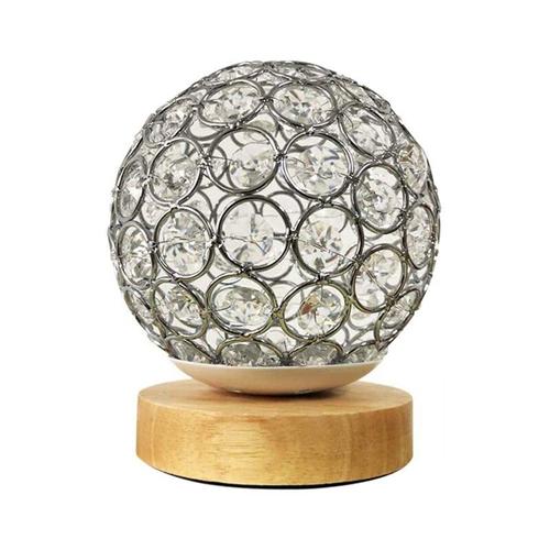 Lampe de table en cristal de chevet de chambre à coucher - Temu France