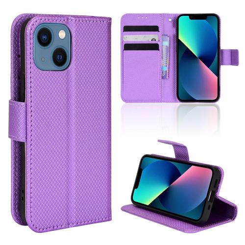 Coque Iphone 13 Mini,Etui Pour Iphone 13 Mini,Coque En Cuir Pour Iphone 13 Mini,Convient A Etui La Iphone 13 Mini,Violet