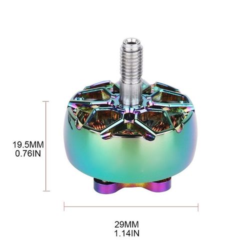Moteur Sans Balais 3-6s 2207 1950kv, Construction Ultraléger Pour Drone Rc Fpv Racing Quadcopter (Vert Fantôme)-Générique
