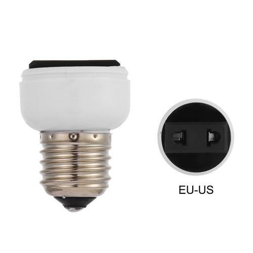 Prise US/EU/AU E27, connecteur ABS, Base d'ampoule, adaptateur de vis, adaptateur de prise de Conversion, support de lumière