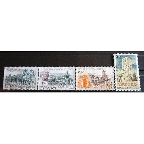 1985. F2348;F2349;F2350;F2351: Série Touristique.