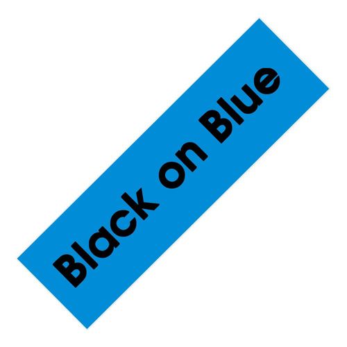 d'étiquette SS12KW pour Epson ST12KW SC12RW SC12YW SC12BW SS9KW SS6KW 6/9/12mm,ruban d'étiquettes pour Epson LW-400 300 étiqueteuse - Type Black on Blue-12mm