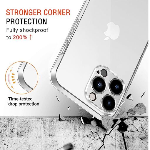 Coque Silicone Transparente Anti-choc Pour IPhone 14 – Souple Et Légère