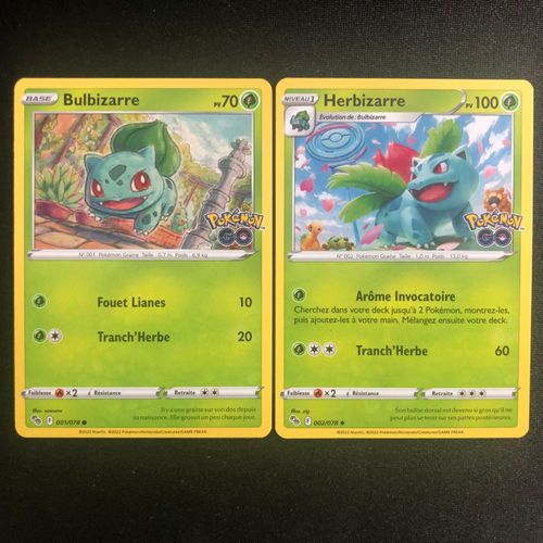 Pokemon Go - Herbizarre (01) + Herbizarre (02/78)