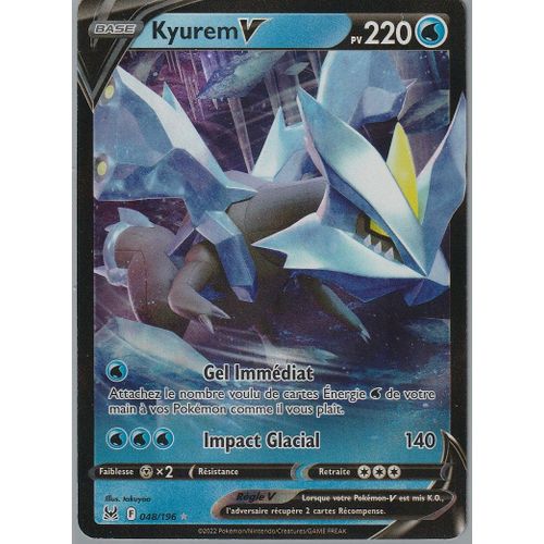 Carte Pokemon - Kyurem V - 048/196 - Ultra-Rare - Eb11 Origine Perdue -