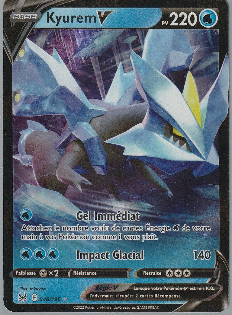 Kyurem Noir Holo Promo - XY160 - Carte Pokemon Française