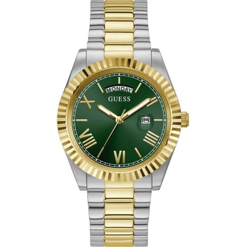 Guess Connoisseur Montre Homme Acier Bicolore Gw0265g8