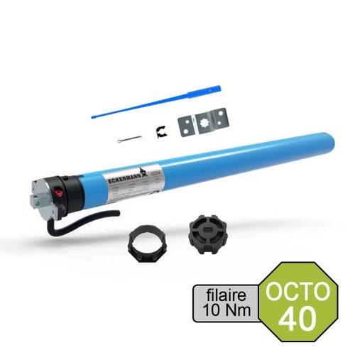 Moteur filaire Ø 35 mm pour volet roulant 20 kg - 10 Nm