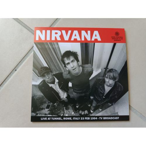 Nirvana Live At Tunnel Rome 94 45t 2 Titres