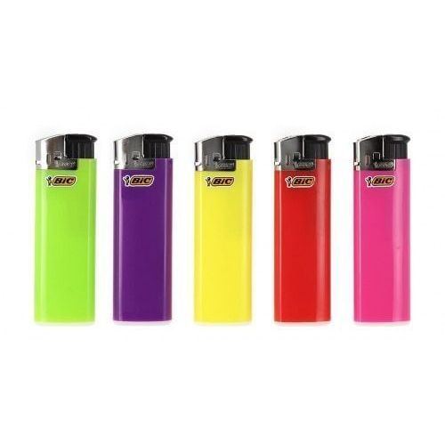 Briquet Électronique Couleurs Maxi Bic X 5