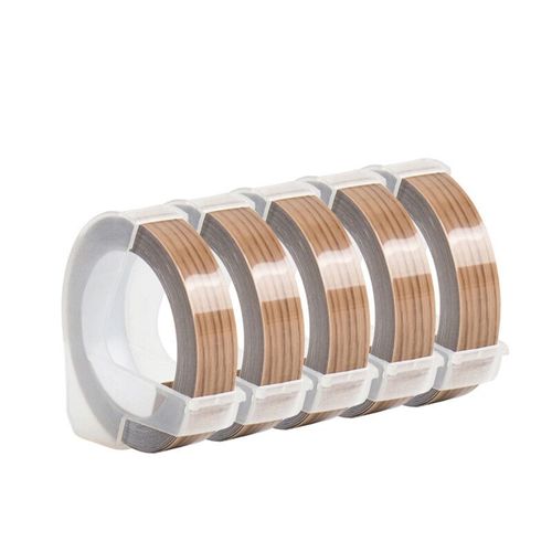Étiqueteuse Manuelle 1610 Pour Gaufrage 3d,Imprimante D'étiquettes 1610 En Plastique 1610 Pour Organisateur Dymo Xpress - Type 5 Wood Label
