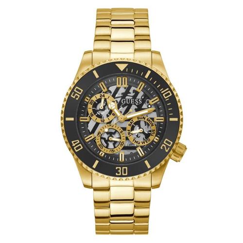 Guess Axle Montre Multifonction Homme Acier Dor? Gw0488g2