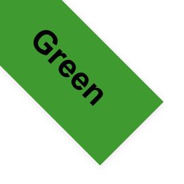 KMCYinks SS12KW Bandes 12mm Compatible pour Epson Labelworks lw400/KingJim SS12KW LC-4WBN Étiqueteuse Ruban pour LW300 Imprimante D'étiquettes - Type Black on Green-24mm