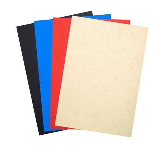 Exacompta - Cuir Recyclé - A4 (210 X 297 Mm) - Couleurs Assorties - 270 G/M² - 100 Unités Couverture À Reliure