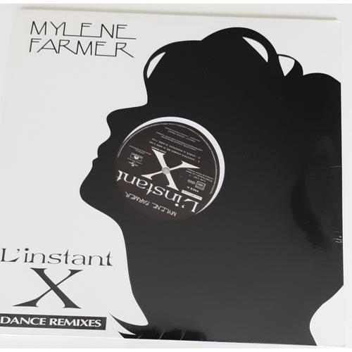 Mylène Farmer - L'instant X Vinyle Blanc Maxi 45 Tours