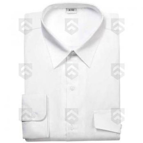 Chemise De Cérémonie Blanche Manches Longues Taille 37/38