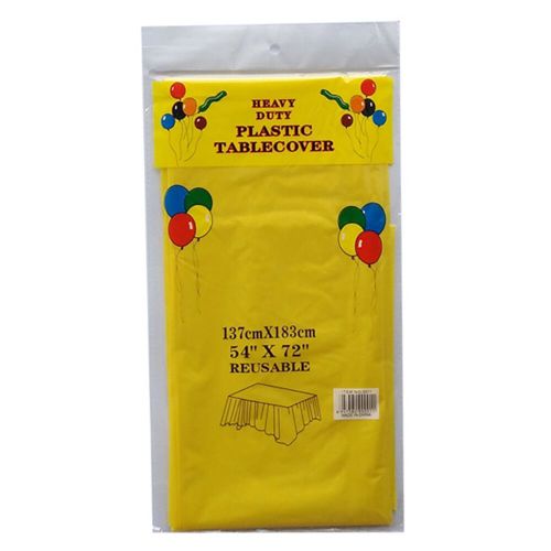 Nappe Rectangulaire Jetable En Plastique,6x4,5 Pieds,Couvertures De Table Pour Les Fêtes,Festivals,Bars,Anniversaires