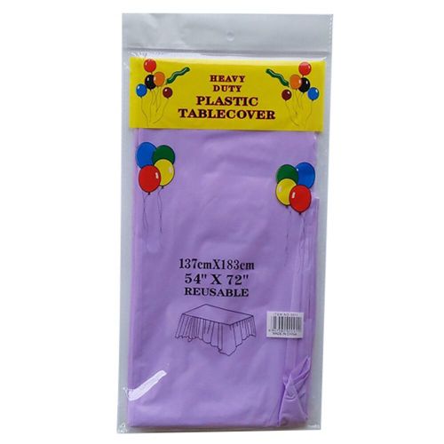 Nappe Rectangulaire Jetable En Plastique,6x4,5 Pieds,Couvertures De Table Pour Les Fêtes,Festivals,Bars,Anniversaires