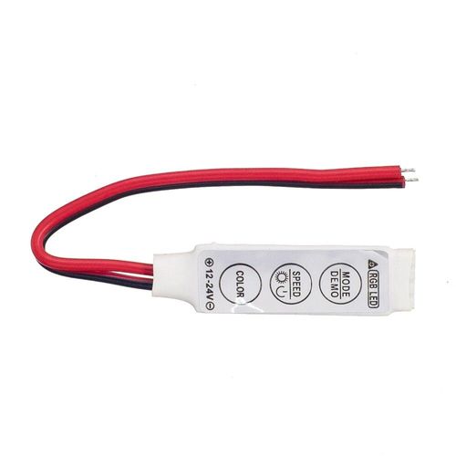 Mini télécommande sans fil IR 12v dc,3/24/44 touches,contrôleur RGB,MIni Wif 3 touches pour 3528 5050 RGB - Type 3key mini controller